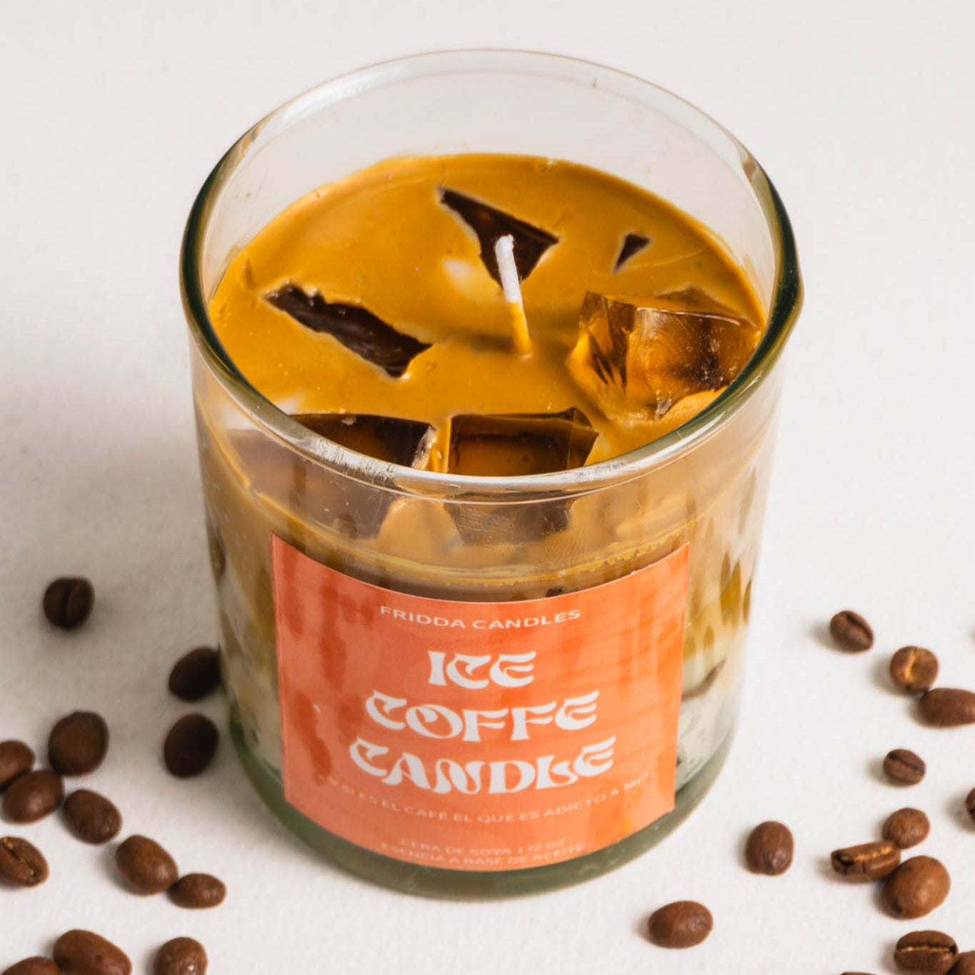 Iced Coffee Latte Candle