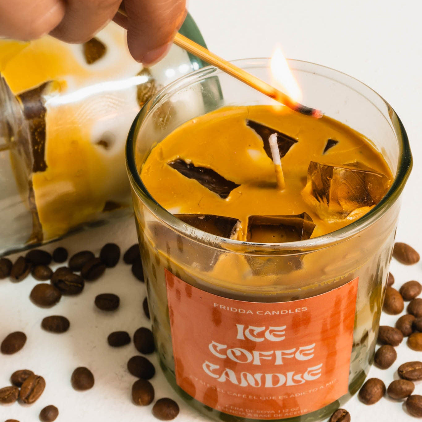 Iced Coffee Latte Candle