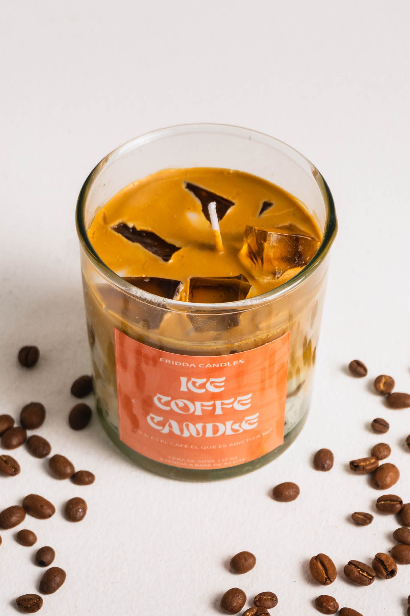 Ice Coffee Latte Candle