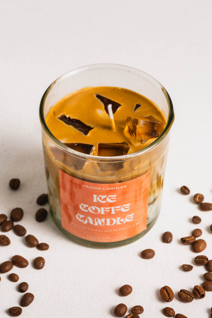 Ice Coffee Latte Candle