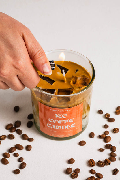 Ice Coffee Latte Candle