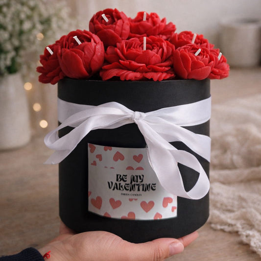 Vela Bouquet Be My Valentine | Vela Floral Decorativa